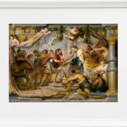 Das Treffen von Abraham und Melchisedek – 1626