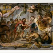 Das Treffen von Abraham und Melchisedek – 1626