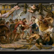 Das Treffen von Abraham und Melchisedek – 1626