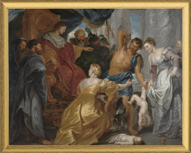 Das Urteil Salomos – 1617