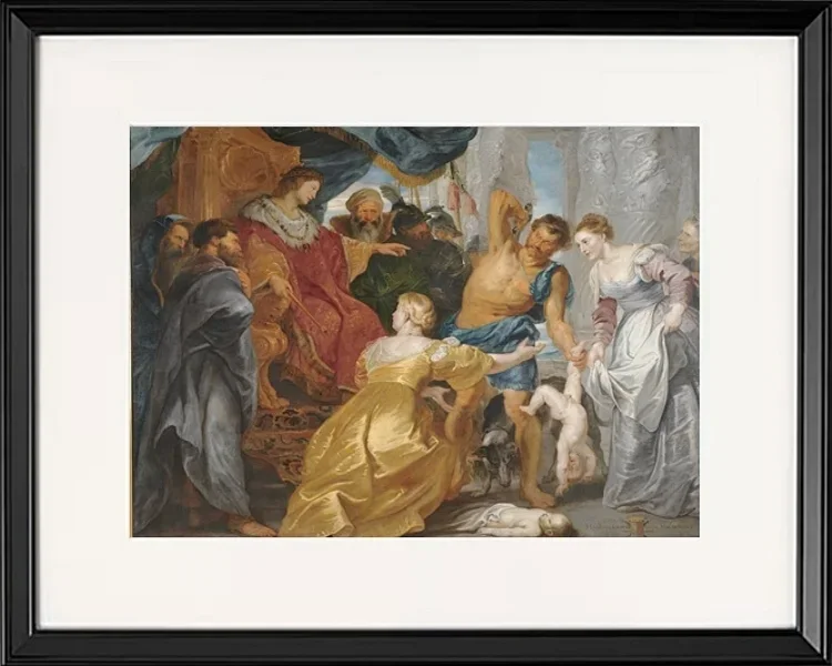 Das Urteil Salomos – 1617