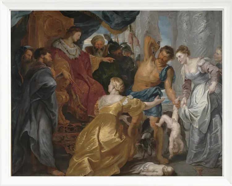 Das Urteil Salomos – 1617