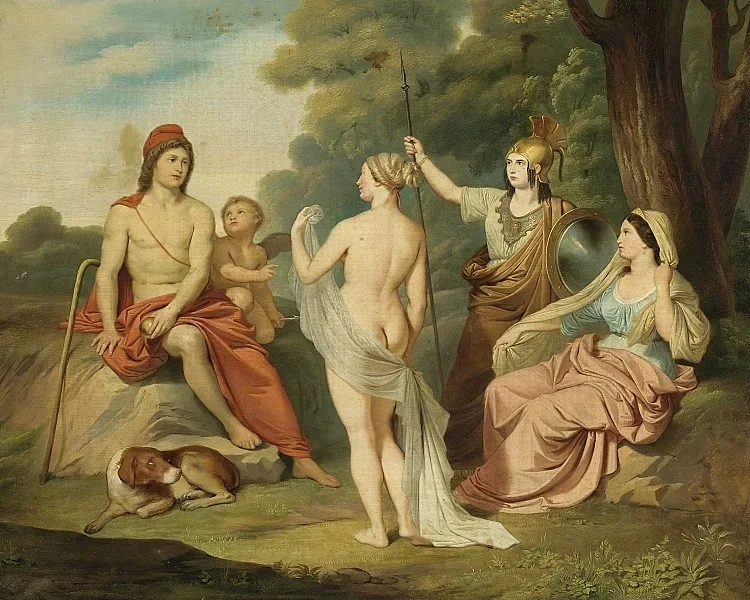 Das Urteil von Paris - 1825