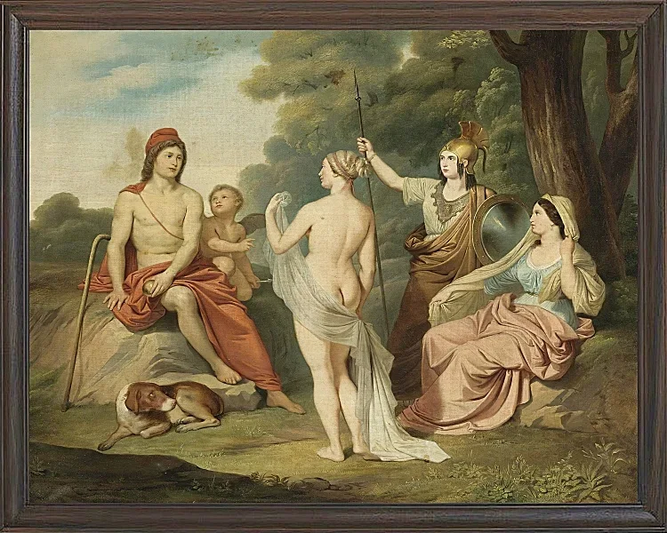 Das Urteil von Paris - 1825