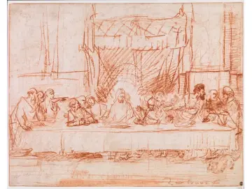 Das letzte Abendmahl, nach Leonardo da Vinci – 1635