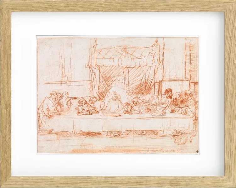 Das letzte Abendmahl, nach Leonardo da Vinci – 1635