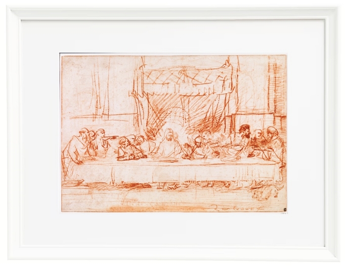 Das letzte Abendmahl, nach Leonardo da Vinci – 1635