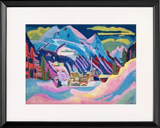Davos im Winter - 1923