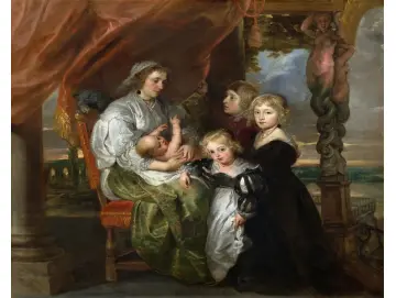 Deborah Kip und ihre Kinder – 1629