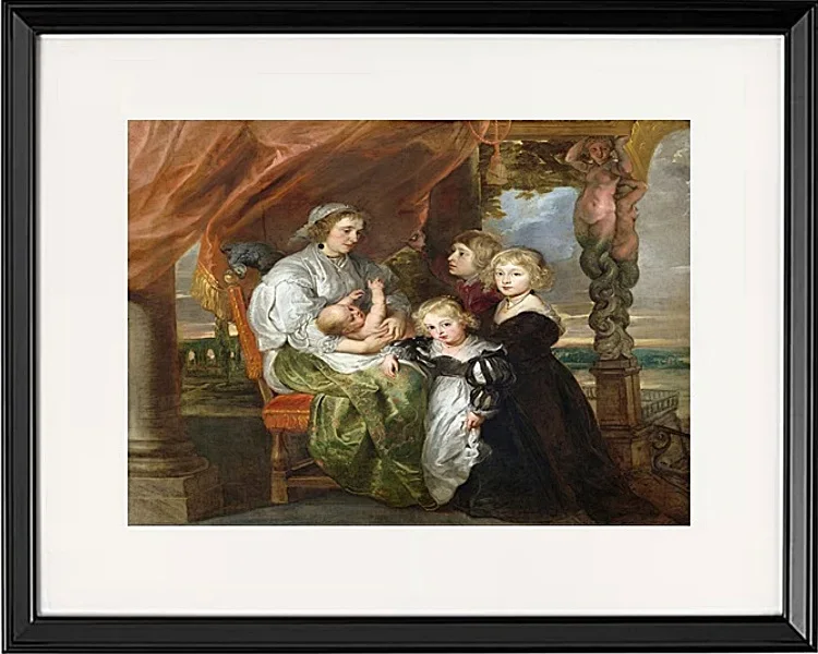 Deborah Kip und ihre Kinder – 1629