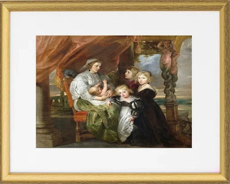 Deborah Kip und ihre Kinder – 1629