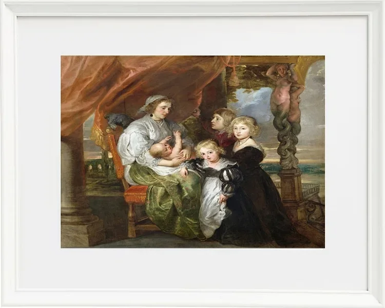 Deborah Kip und ihre Kinder – 1629