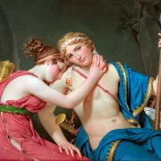 Der Abschied von Telemachos und Eucharis – 1818