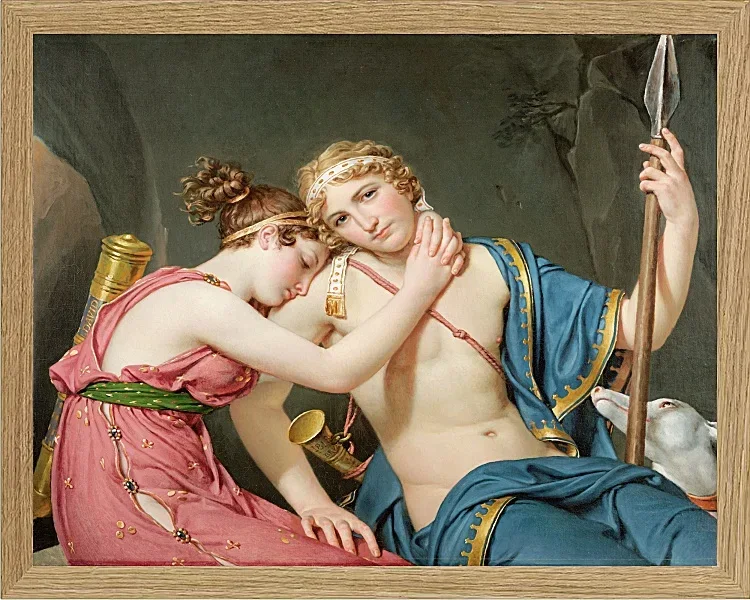 Der Abschied von Telemachos und Eucharis – 1818