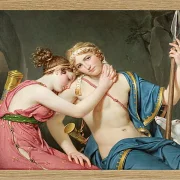 Der Abschied von Telemachos und Eucharis – 1818