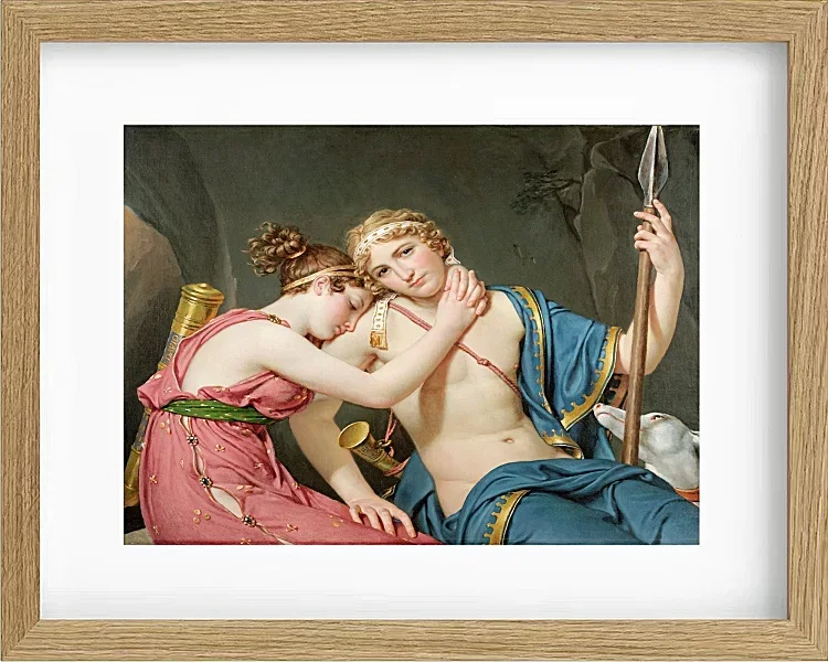 Der Abschied von Telemachos und Eucharis – 1818