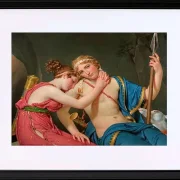 Der Abschied von Telemachos und Eucharis – 1818