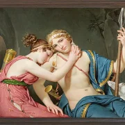 Der Abschied von Telemachos und Eucharis – 1818
