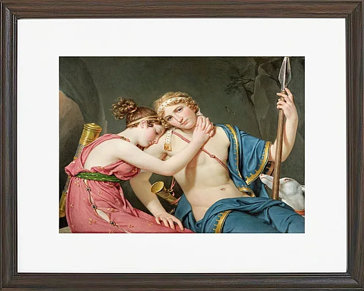 Der Abschied von Telemachos und Eucharis – 1818