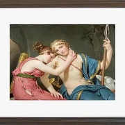 Der Abschied von Telemachos und Eucharis – 1818