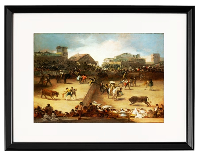 Stierkampf im geteilten Ring – 1788