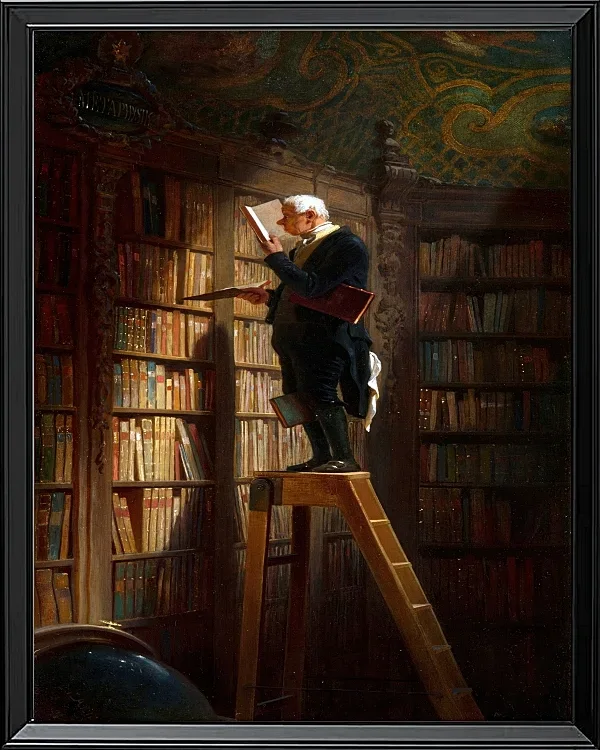 Der Bücherwurm - 1851
