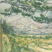 Sainte Victoire bjerget - 1887