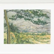 Sainte Victoire bjerget - 1887