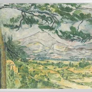 Sainte Victoire bjerget - 1887