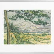 Sainte Victoire bjerget - 1887