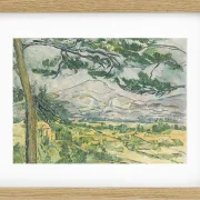 Sainte Victoire bjerget - 1887