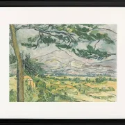 Sainte Victoire bjerget - 1887