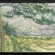 Sainte Victoire bjerget - 1887