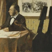 Der Cellist Pilet – 1868