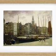 Der Damrak Amsterdam - 1903