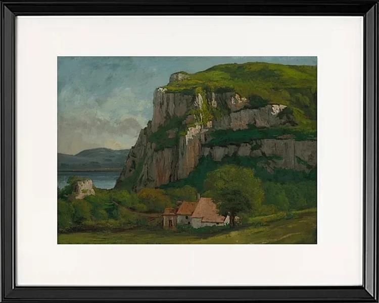 Der Felsen von Hautepierre – 1869