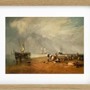 Der Fischmarkt am Hastings Strand - 1825