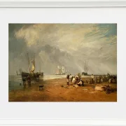Der Fischmarkt am Hastings Strand - 1825