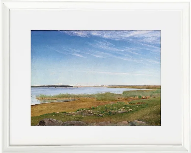 Der Fjord bei Karrebæksminde, Seeland - 1910