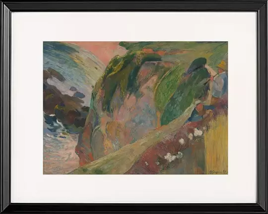 Der Flageolettspieler auf der Klippe - 1889