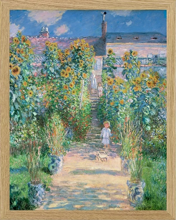 Kunstnerhaven i Vétheuil – 1881