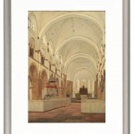 Das Innere der Kathedrale von Ribe – 1836