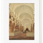 Das Innere der Kathedrale von Ribe – 1836