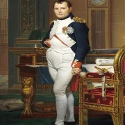 Der Kaiser Napoleon in seinem Arbeitszimmer in den Tuilerien – 1812