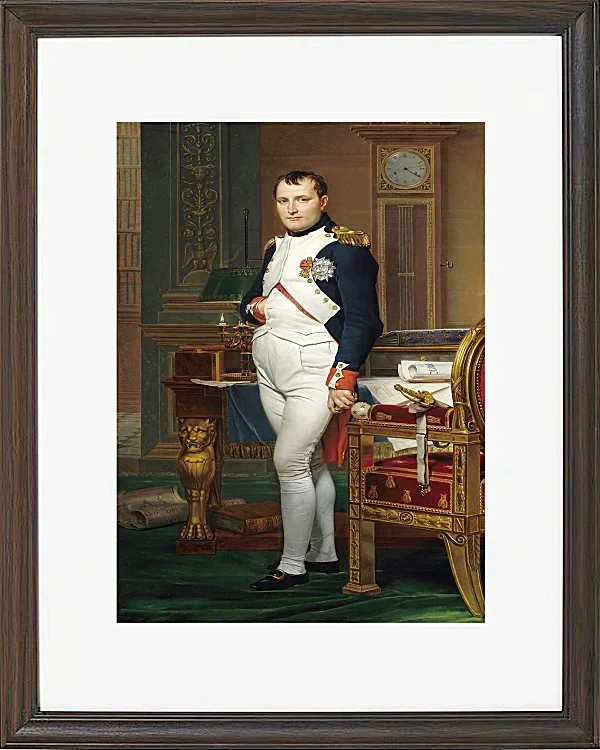 Der Kaiser Napoleon in seinem Arbeitszimmer in den Tuilerien – 1812