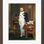 Der Kaiser Napoleon in seinem Arbeitszimmer in den Tuilerien – 1812