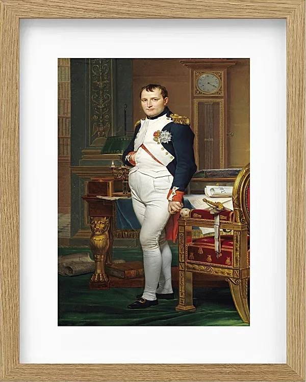 Der Kaiser Napoleon in seinem Arbeitszimmer in den Tuilerien – 1812