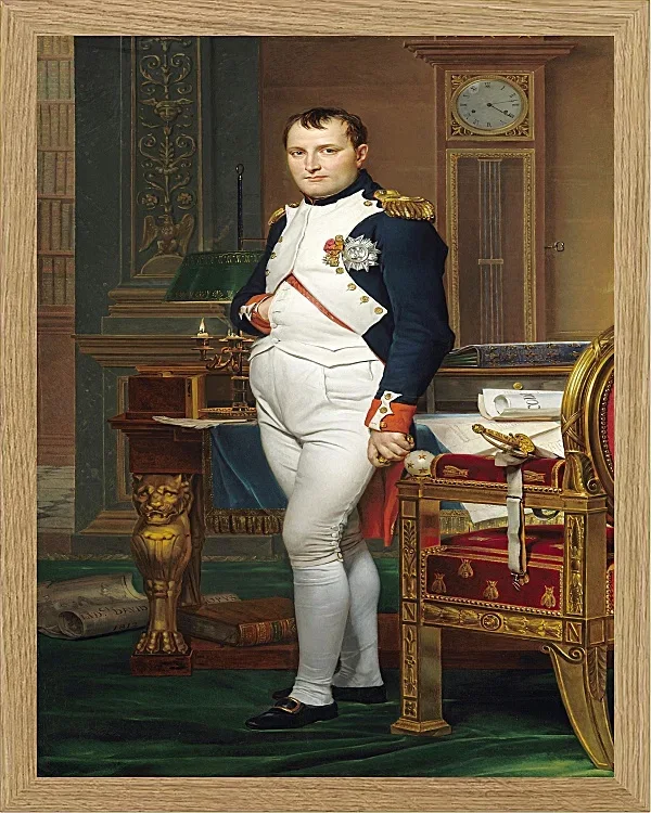 Der Kaiser Napoleon in seinem Arbeitszimmer in den Tuilerien – 1812
