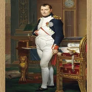 Der Kaiser Napoleon in seinem Arbeitszimmer in den Tuilerien – 1812