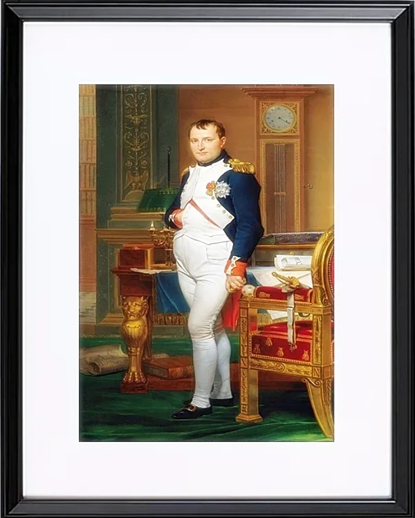 Der Kaiser Napoleon in seinem Arbeitszimmer in den Tuilerien – 1812